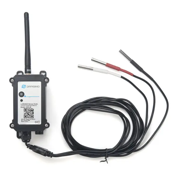 D23-LB Three probes LoRaWAN Waterproof /Outdoor Temperature Sensor