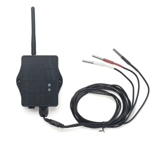 [D23-LS] Three probes LoRaWAN Waterproof /Outdoor Temperature Sensor