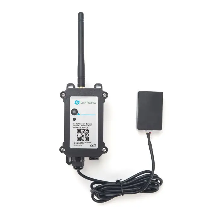 DDS04-LB LoRaWAN® Ultrasonic 4 channels Distance Detection Sensor (Excluding Sensors)