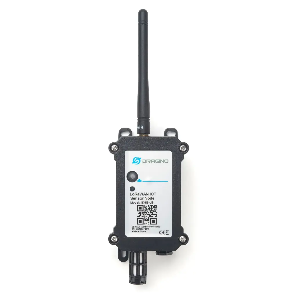 [S31B-LB] LoRaWAN Temperature & Humidity Sensor