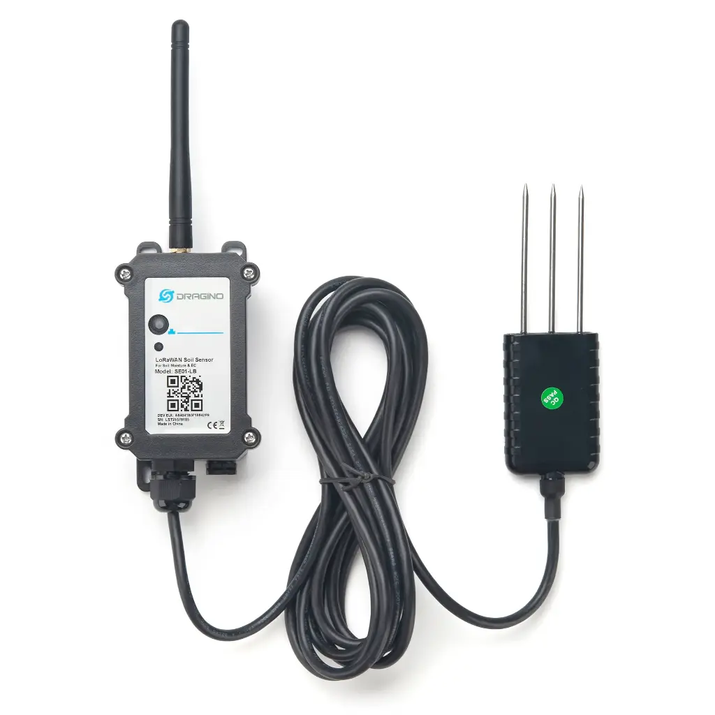 [SE01-LB]LoRaWAN Soil Moisture, Temperature & EC Sensor