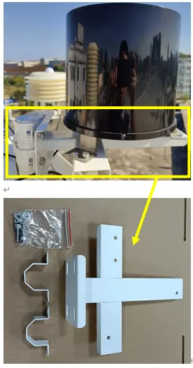 [WS-K2] Metal Bracket for WSS-01/ WSS-21 Rain Gauge Sensor
