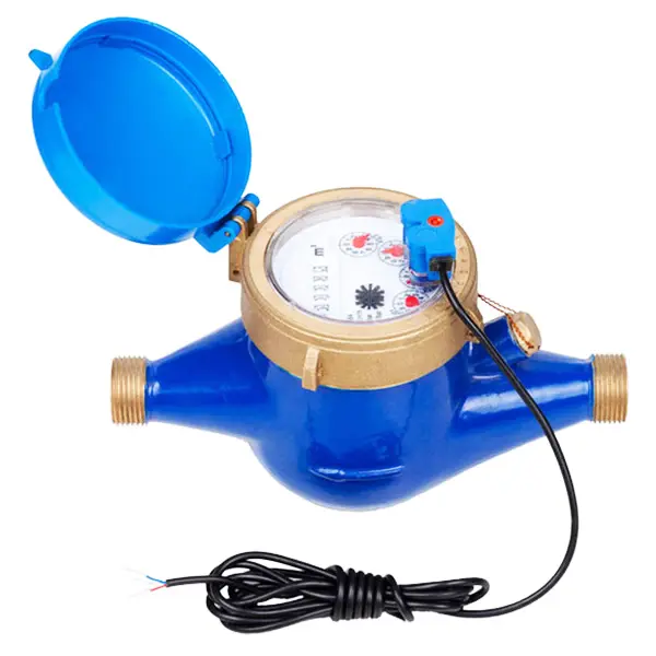 AD-MJWM DN15 Multijet type & Brass Mechanical Water Meter with Pulse Output